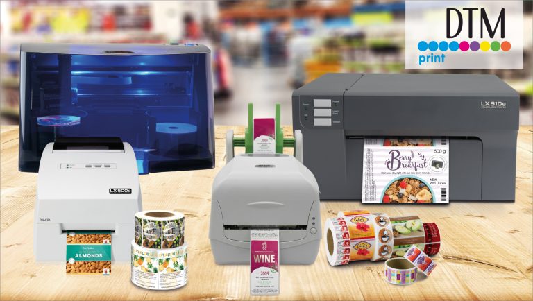 Barevné tiskárny DTM printer