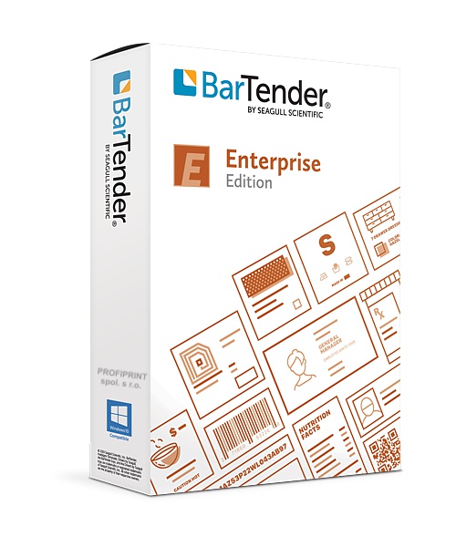 BarTender Enterprise 10 printer 3Y-MSA